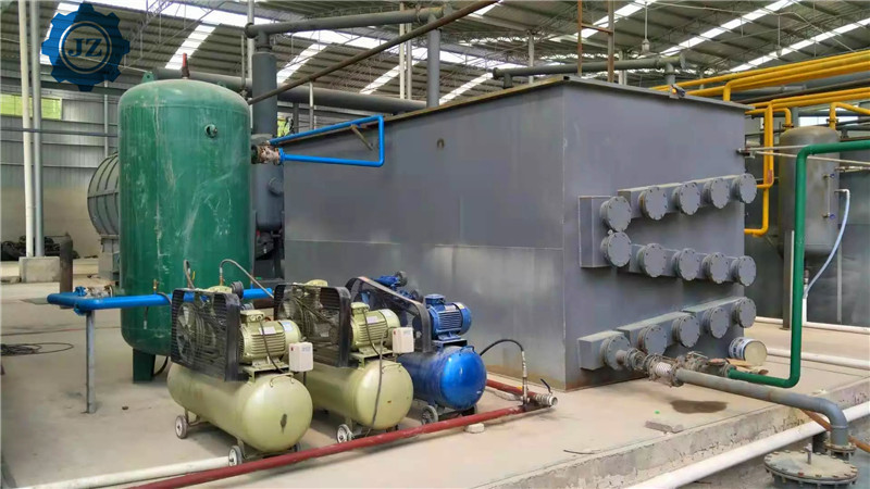 10 Ton Capacity Scrap Tire Pyrolysis Plant To Fuel Oil Carbon Black And Steel Wire
