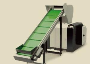China PVC Lifting Horizontal Conveyor Belt System , Steel Inclined Belt Conveyor factory