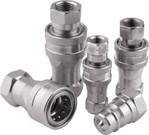 China 1 Inch Close Type ISO Quick Coupler , Stainless Steel Couplings Quick Release factory