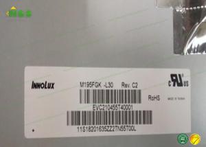 China 19.5 inch Innolux LCD Panel M195FGK-L30 a-Si tft lcd display 1600*900 factory