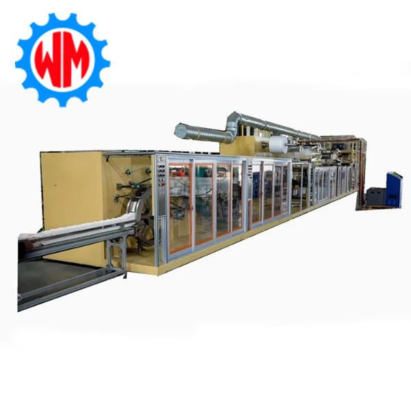 PLC Professional Customization Diaper Manufacturing Plant Full Servo Easy