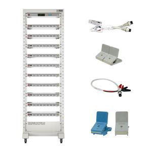 China LIR1040 Lithium Battery Analyzer , 8CH TWS Battery Capacity Discharge Tester factory