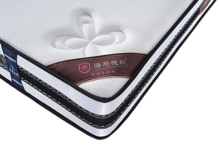 Hypoallergenic Breathable Home Furniture Twin Mattress Anti Biosis Organic Cotton