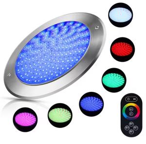 China DC12V 24V 18w 24w 35w Outdoor Waterfall Multi Color rgb underwater wall mounted swimming ip68 factory