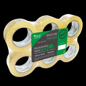 China 2inch Packaging Tape Clear Tape 100m Parcel Tape BOPP Packaging Adhesive Tape factory