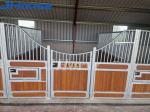 10ft Loose Box Stables Equipped With Corner Post Accessories
