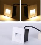 Recessed Outdoor Square Shaped 3W Rectangle Shaped 2W LED Wall Light LED Foot