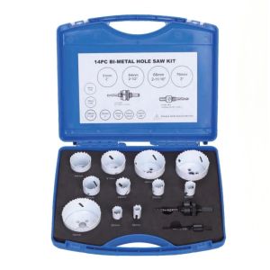 China 13 Piece Bi Metal Hole Saw Kit 16mm 20mm 22mm 25mm Hole Saw Bi Metal on sale