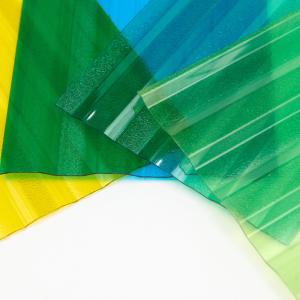 China Diamond Embossed Polycarbonate Sheet Channel 900 X 3000mm factory