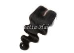 Free Parting / Mid Parting Lace Top Closure Remy Hair , Body Wave Brazilian