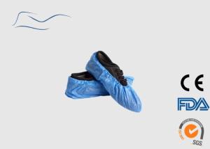 China CPE Slip Resistant Shoe Covers , Food Service Use Plastic Foot Covers factory