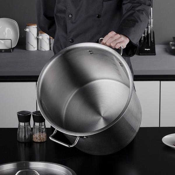 Factory Direct Sale Kitchen Cooking Pots Cookware 304 Stainless Steel Soup