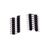 Straight Right Angle SMT Pin Header Connector Single Dual Row Type