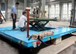 Q235 Four Wheels Ladle Transfer Cart With SKF Bearing Telecontrol Operate