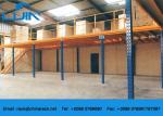 Metal Frame Structural Mezzanine Floors Platform For Industrial Warehouse