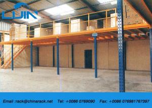 China Metal Frame Structural Mezzanine Floors Platform For Industrial Warehouse factory
