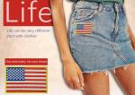 Washable Embroidered 3D USA Country Flag Patches For Clothing DIY