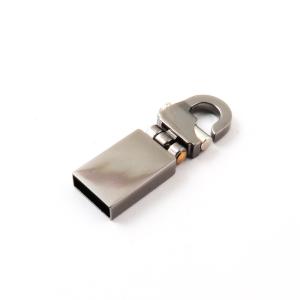 China Matt Silver USB 2.0 Flash Drive 32gb Inside UDP chips GUN black color factory