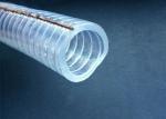 High quality pvc spiral spring reinforced transparent hose pvc steel wire