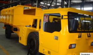 China Orange / White / Yellow RS-3CT Crew Transporter ( 16 Seats ) Underground Dump Truck factory