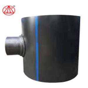 China Recycled Hdpe Pipe And Fittings 20-1200mm Size resist chemical For Delivery Water factory