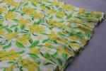 Printed Custom Womens Dresses Off Shoulder Long Frill Dresses With Smock Design