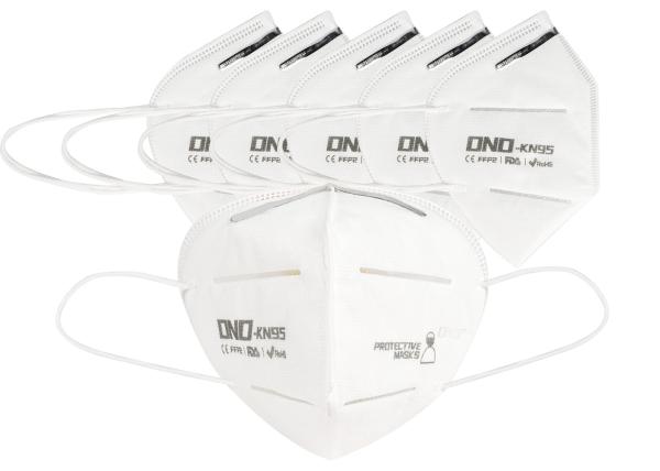 CE FDA FFP2 5Layer Civil Protection KN95 Respirator Mask Disposable 5 Layers