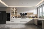 Whole House Interior Furniture Custom Waterproof Lacquer Kitchen Cabinet