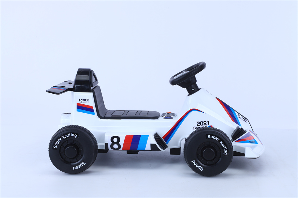 Unisex Mini Electric Kids Pedal Powered Ride On Go Kart Racer Car Toy Car Racer Toy