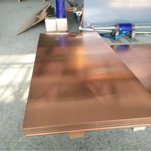 China Red Copper Sheet 500mm-2000mm Width,CFR Price for Decoration Application factory