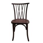 Manufacture Supply Stackable Wood Chairs for Events Modern Design Hotel