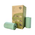 Flat Top Compostable Dog Poop Bags Disposable Eco Friendly Dog Poop Bags