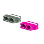 Interchangeable and Wearable Fiber Optic Adapters MPO dualcore for Various