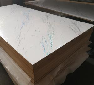 China Marble 740KGS/M3 High Gloss Acrylic MDF Panels 4*10FT factory