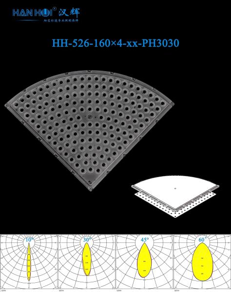 10°/30°/45°/60°/90° Available 160×4pcs 337×337mm 3030LEDs Glare-Free Superior