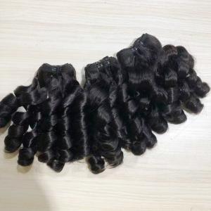 China Cuticle Aligned Vietnam Double Drawn Human Hair Pixie Curly 100% Virgin factory