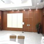 Aluminium Mobile Sliding Folding Partition Walls Hotel Soundproof Acoustic