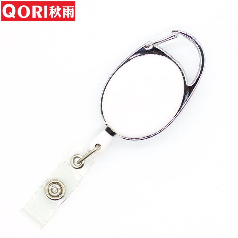 Deyi Customizable Badge Reel Key Card Retractable Holder Reel Clip for Office Worker Doctor Nurse