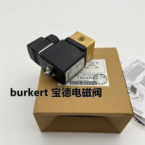 China Burkert 6014 solenoid valve 00125334 C2.0 FKM G1/8 0-10bar 24V 50HZ Plate type on sale