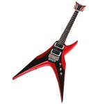 6 Strings Guitar 39 Inch V Shape Electric Guitar Neck Through Active Guitar