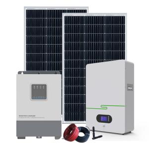 China MPPT Solar Energy Storage System Home Power 5KW Hybrid Solar System factory