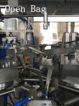 Snack Food Rotary Pouch Packing Machine , Gusset Spout Pouch Filling Machine