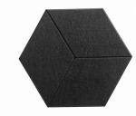 48 Basic Color Hexagon Acoustic Panel Sound Insulation Pad For Acoustic