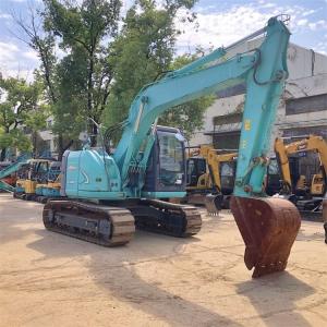 China Used Kobelco SK125SR Excavator 12 Ton Mini Excavator with YANMAR Engine in Shanghai factory