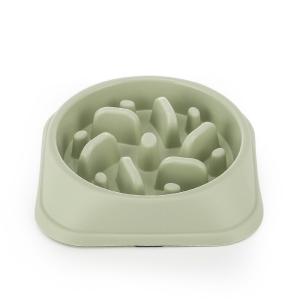 China PP Material Spiral Dog Slow Feeder For Outdoor Dog Feeding Station factory