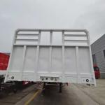 40 Ton 60 Tons Capacity 3 Axles Flatbed Semi Trailer For Transporting 40FT