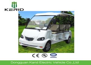 China Light Weight 48V DC Motor Mini 8 Seats Electric Tourist Car Payload 700kg factory