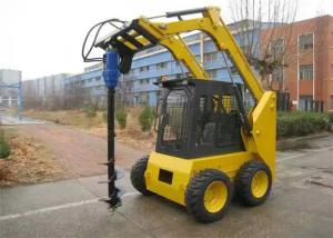 China Mini Excavator 80bar 240bar Hydraulic Earth Auger Attachment Rig Ground Hog Earth Drill on sale