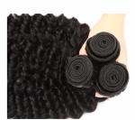 100% Brazilian Human Hair Extensions Deep Wave Virgin Hair Double Weft