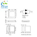 Sunlight High Cri 98 Full Spectrum Smd Led Chip 3030 For Classroom Eye